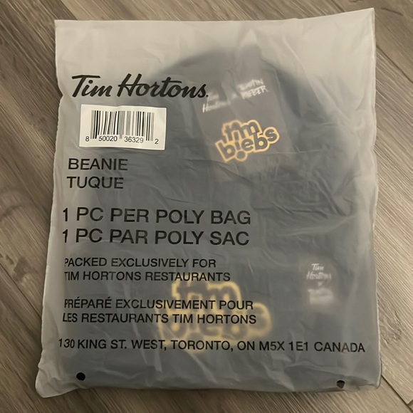 Justin Bieber x Tim Hortons Beanie - Picture 1 of 2